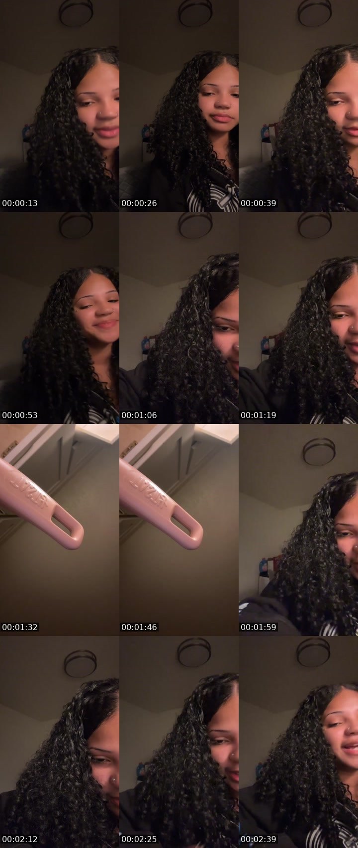 Contact-sheet preview of Bethcooper's Liveme recording