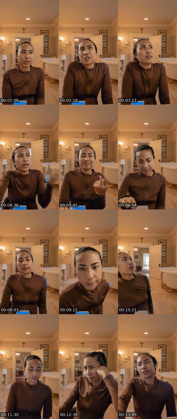 Contact-sheet preview of ➼➻Lipstick➻➼'s Liveme recording