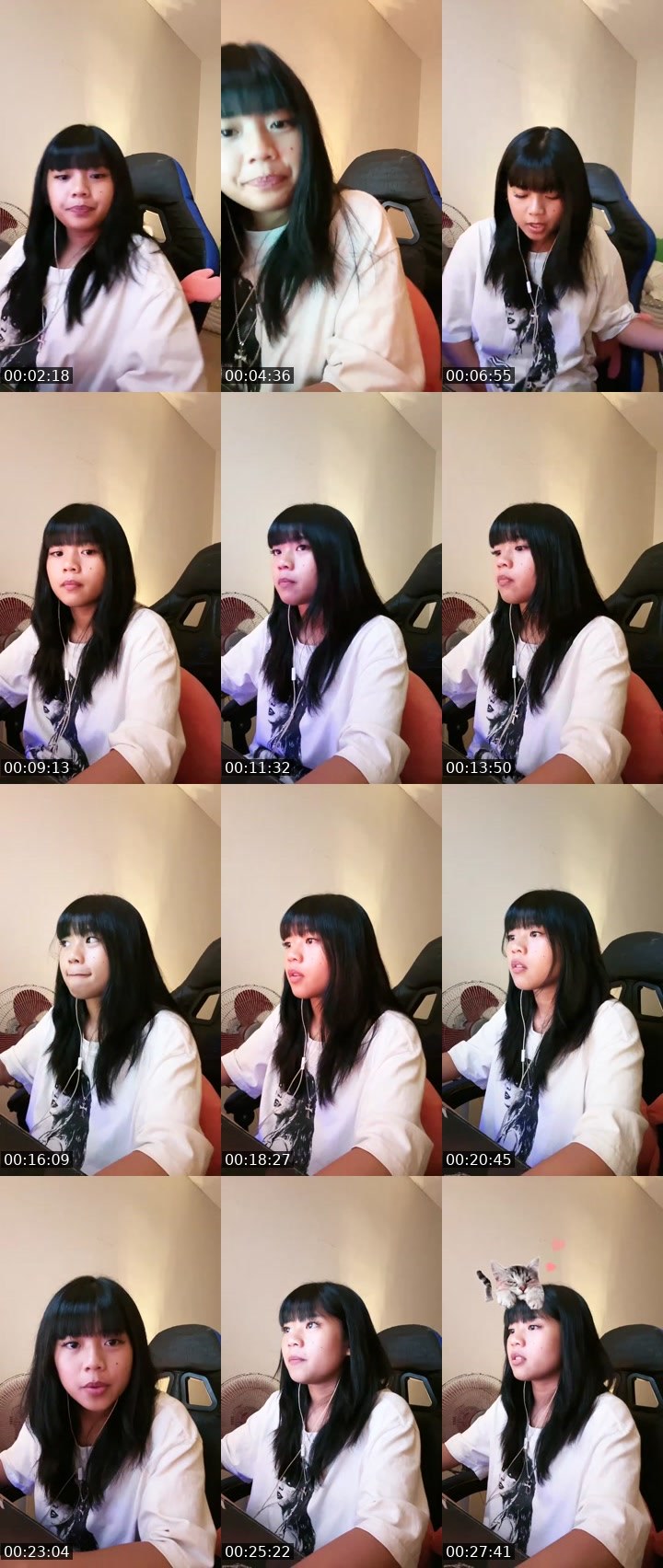Contact-sheet preview of 👸🏻 Jinx 🧙🏻‍♀️'s Liveme recording