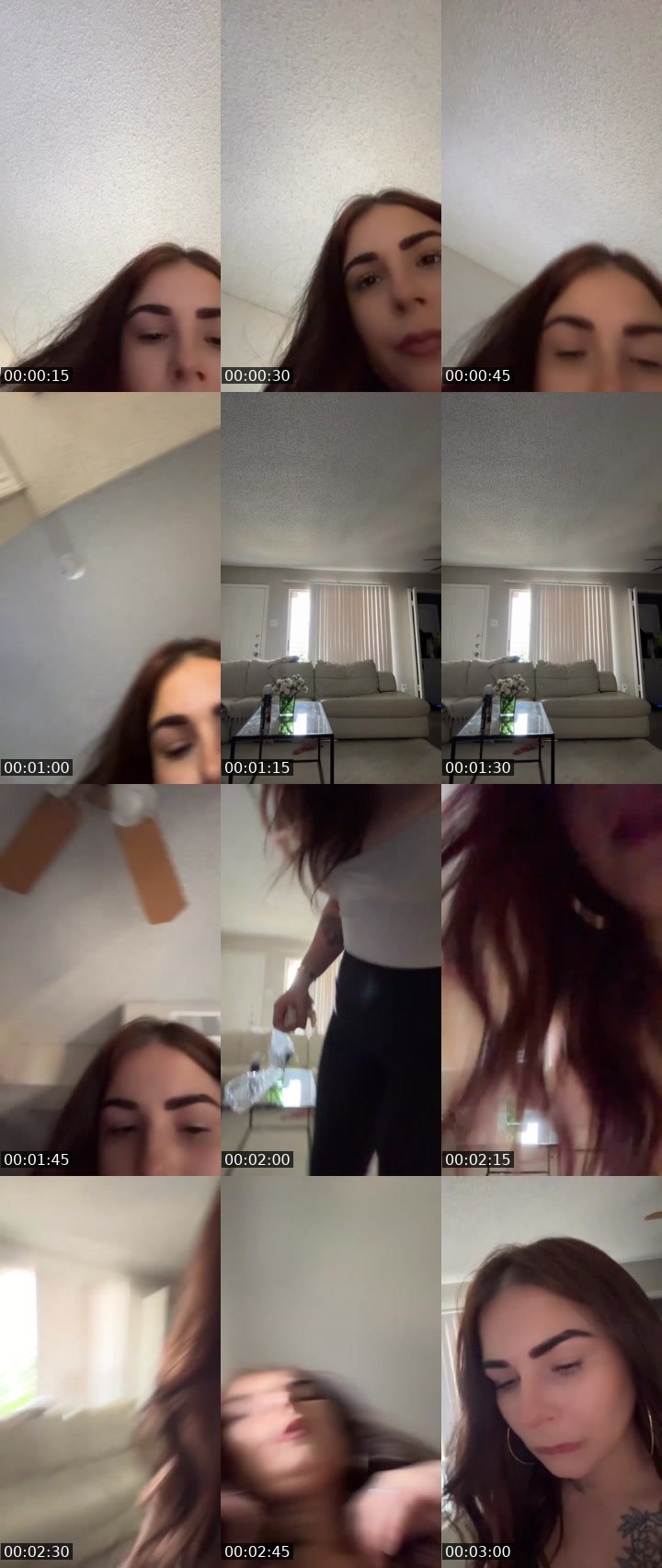 Contact-sheet preview of Loeya101's Liveme recording