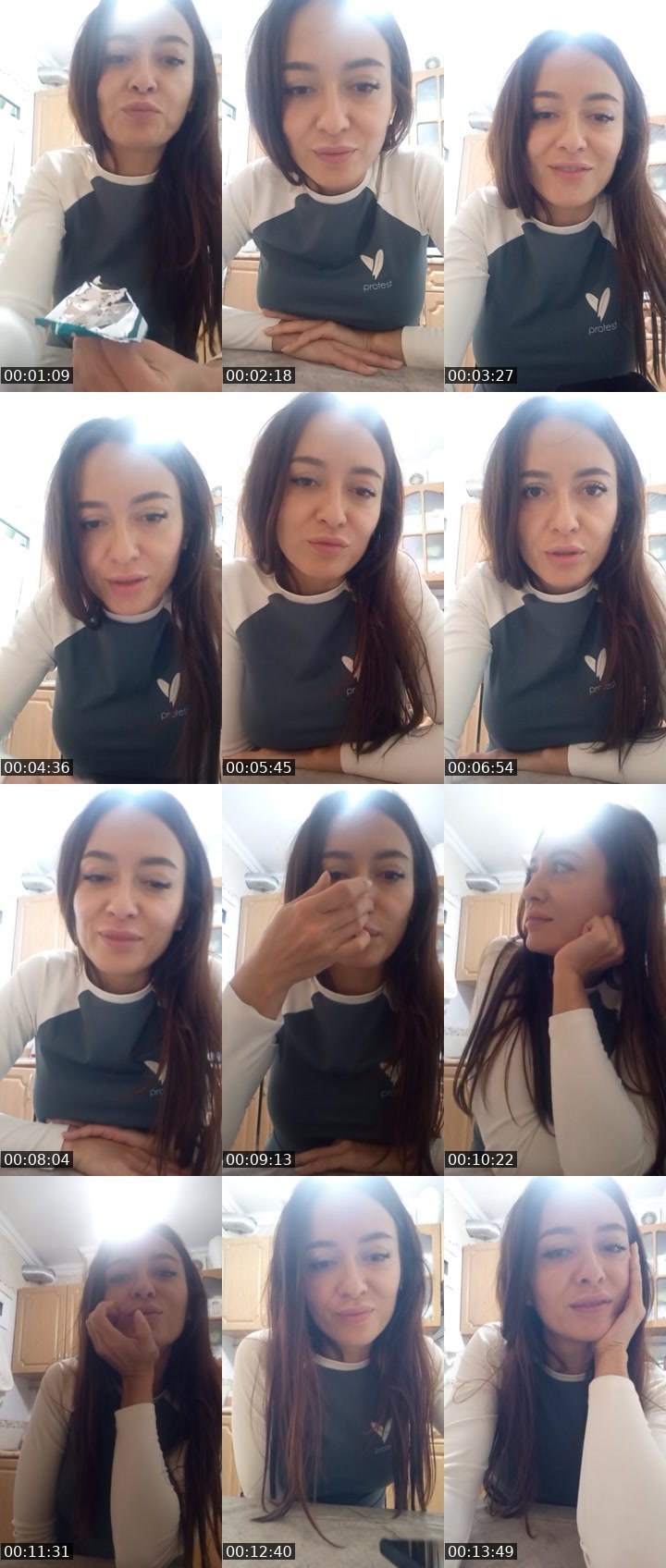Contact-sheet preview of MMarishka's Liveme recording