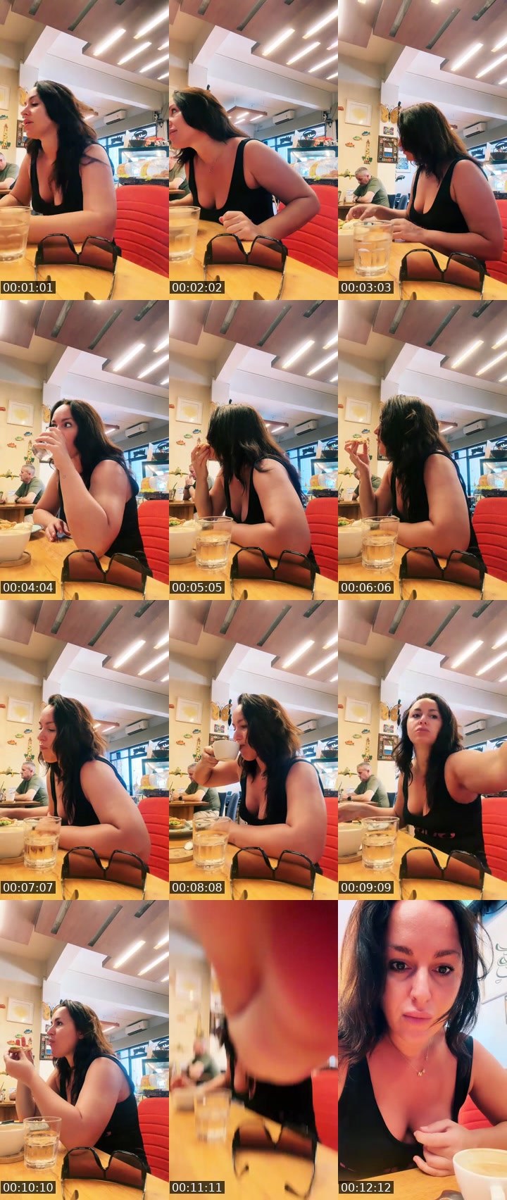 Contact-sheet preview of Miss Nino's Liveme recording