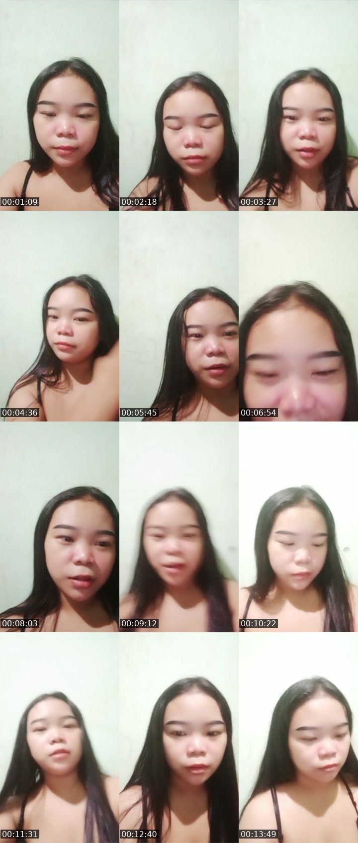 Contact-sheet preview of Babyve's Liveme recording
