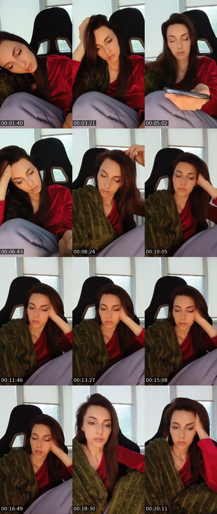 Contact-sheet preview of 💯Oly's Liveme recording