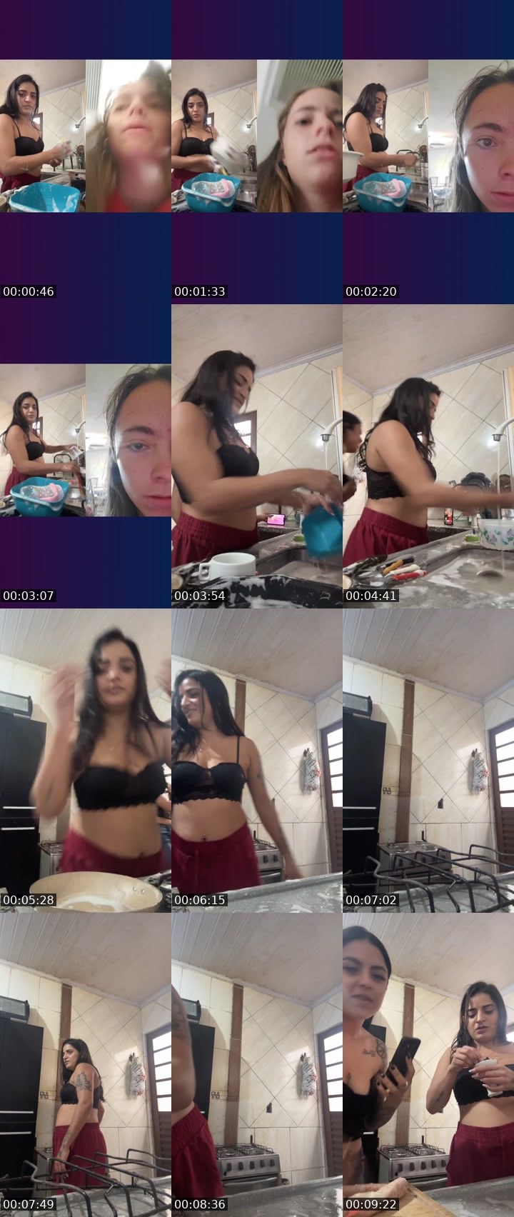 Contact-sheet preview of Manuelaoliver's Liveme recording