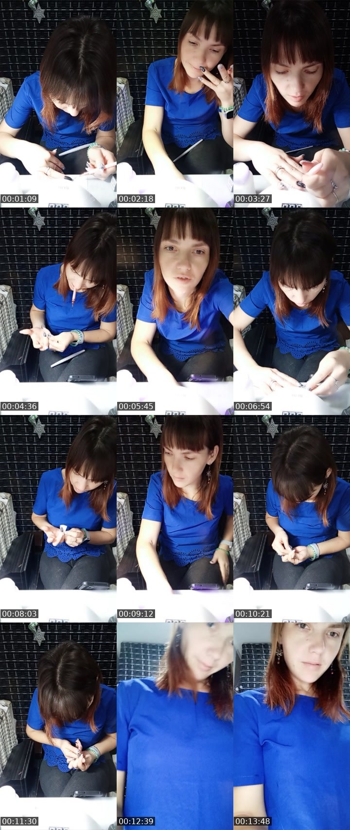 Contact-sheet preview of ♥️Alexаndra♦️'s Liveme recording