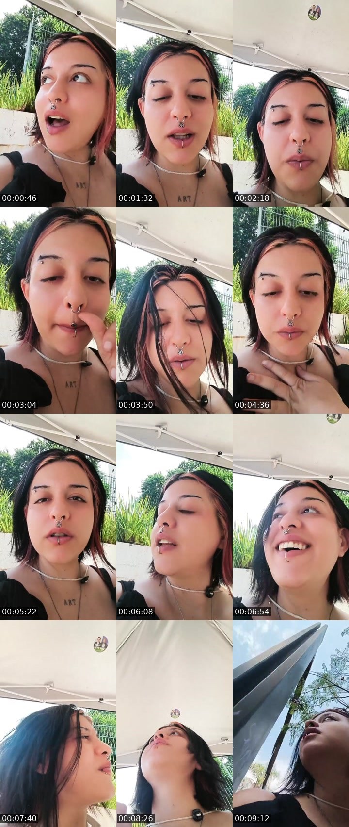 Contact-sheet preview of 🔥⃤ Pignatari's Liveme recording