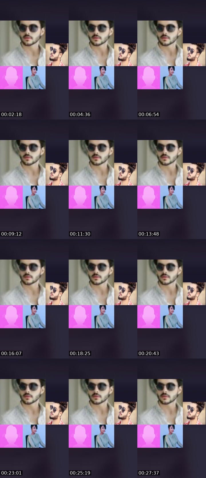Contact-sheet preview of 🌴⃤₳J₳Ɏ🌴⃤'s Liveme recording