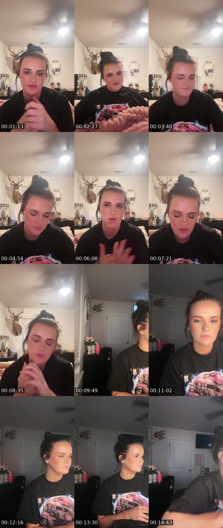 Contact-sheet preview of Chloeepaigeh's Liveme recording
