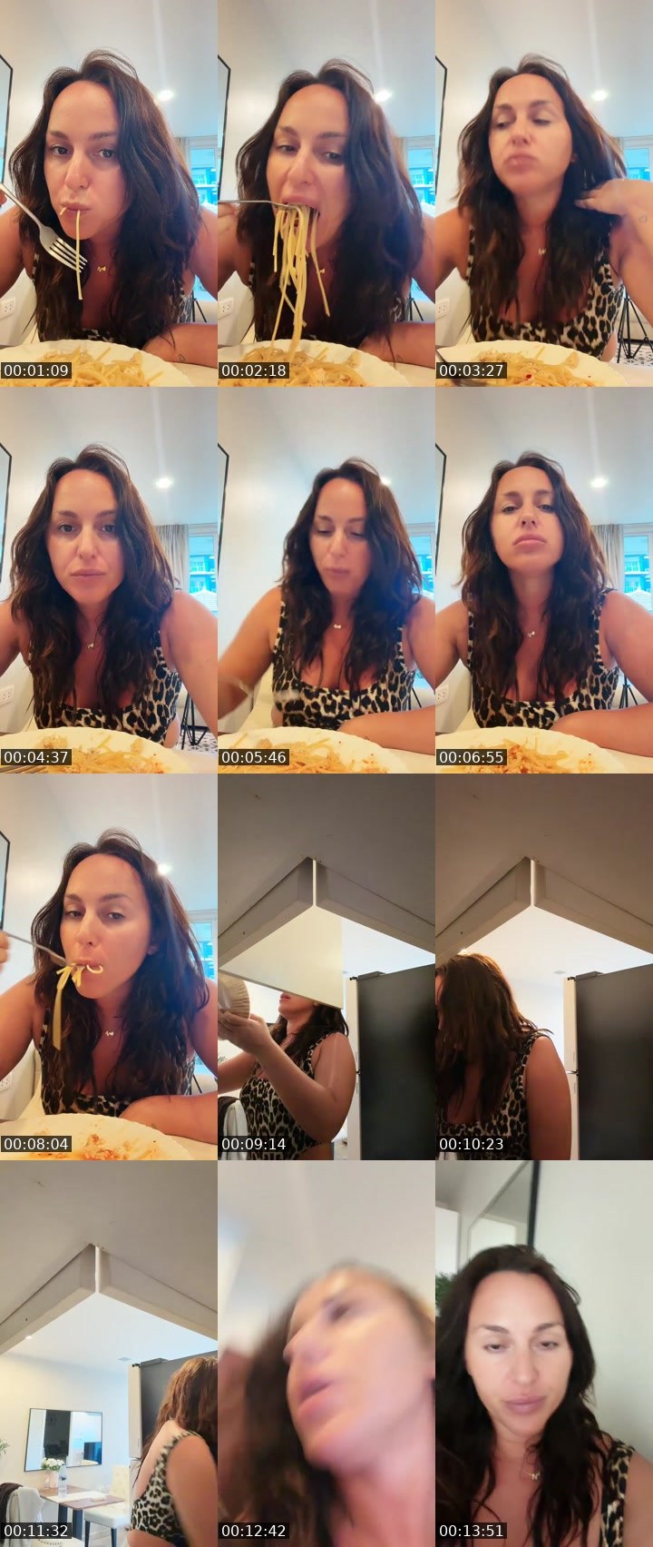 Contact-sheet preview of Miss Nino's Liveme recording