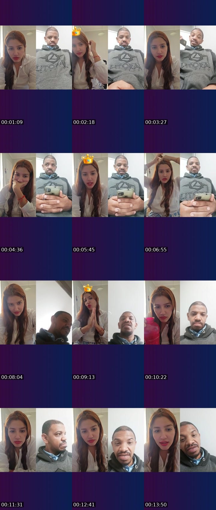Contact-sheet preview of 💯🦋 Mony's Liveme recording