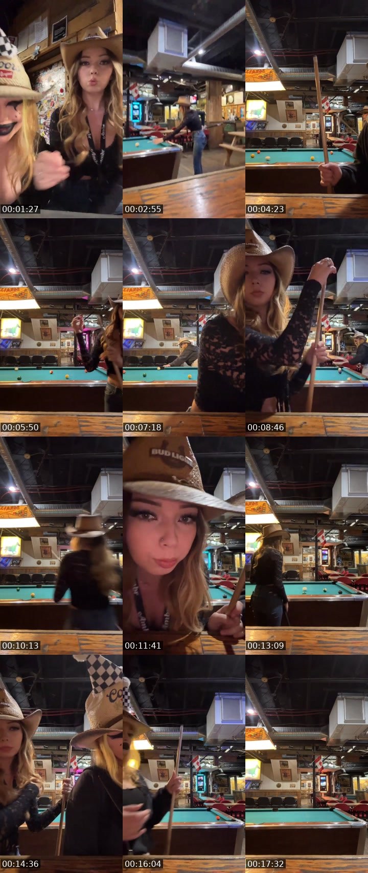 Contact-sheet preview of Shalegg's Liveme recording