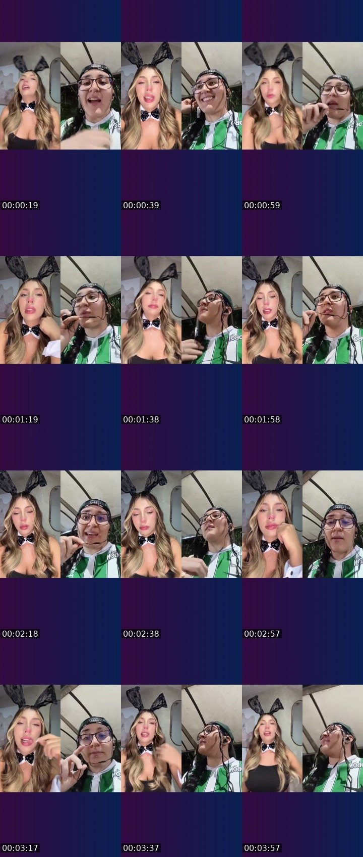 Contact-sheet preview of 𝓟𝓻𝓲𝓷𝓬𝓮𝓼𝓼🌸🧸's Liveme recording