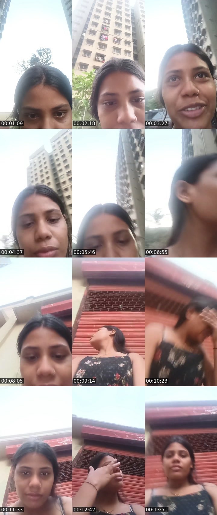 Contact-sheet preview of Neha Gaud's Liveme recording