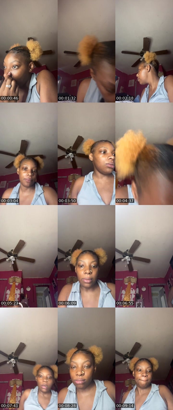 Contact-sheet preview of BrownSugar😍🤎's Liveme recording