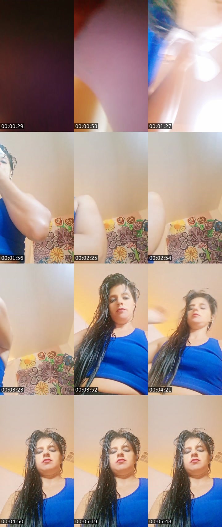 Contact-sheet preview of kIwin's Liveme recording