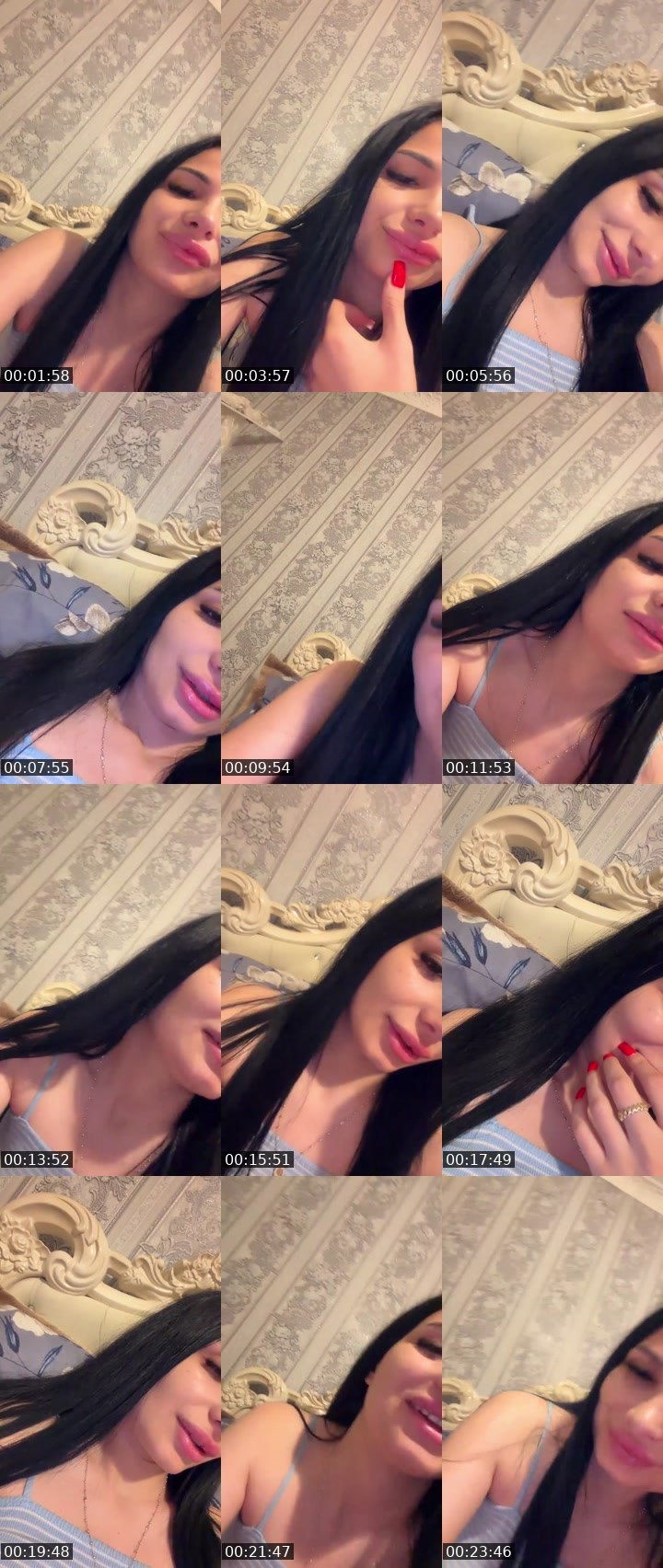 Contact-sheet preview of Miliii💕💕's Liveme recording