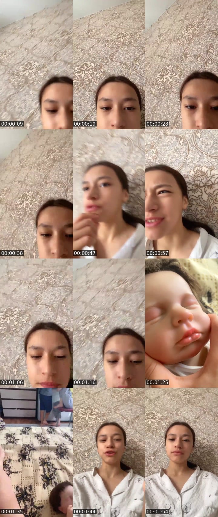 Contact-sheet preview of Mariamkaa's Liveme recording