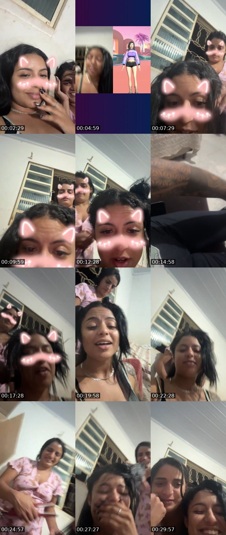 Contact-sheet preview of Alex-373675715's Liveme recording