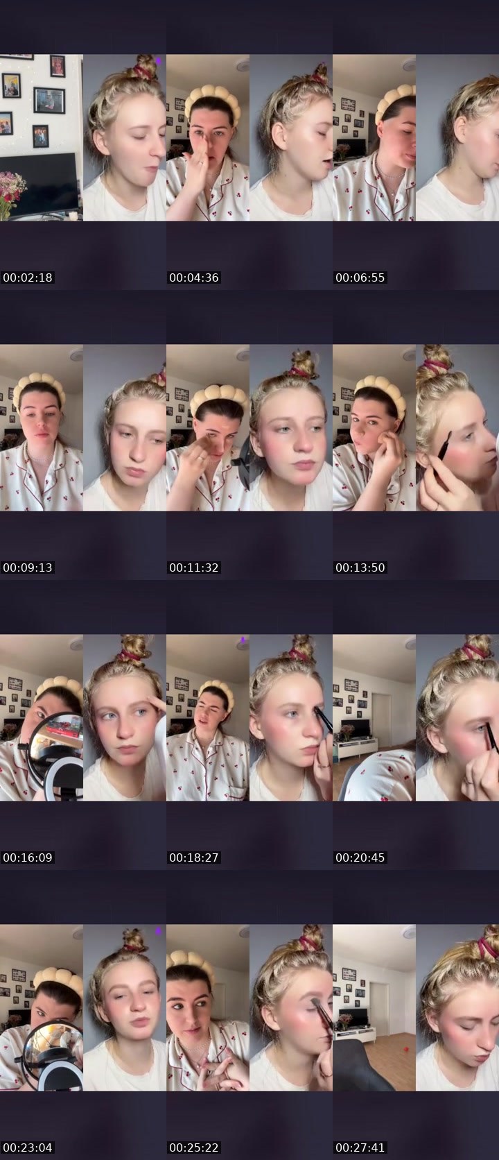 Contact-sheet preview of 🦋Nuvella🦋's Liveme recording