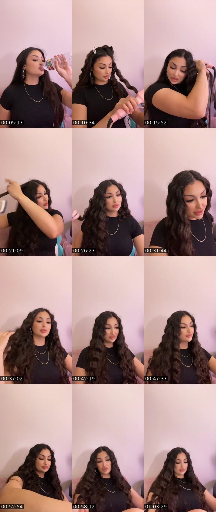 Contact-sheet preview of 🧿BlessSeii💕's Liveme recording