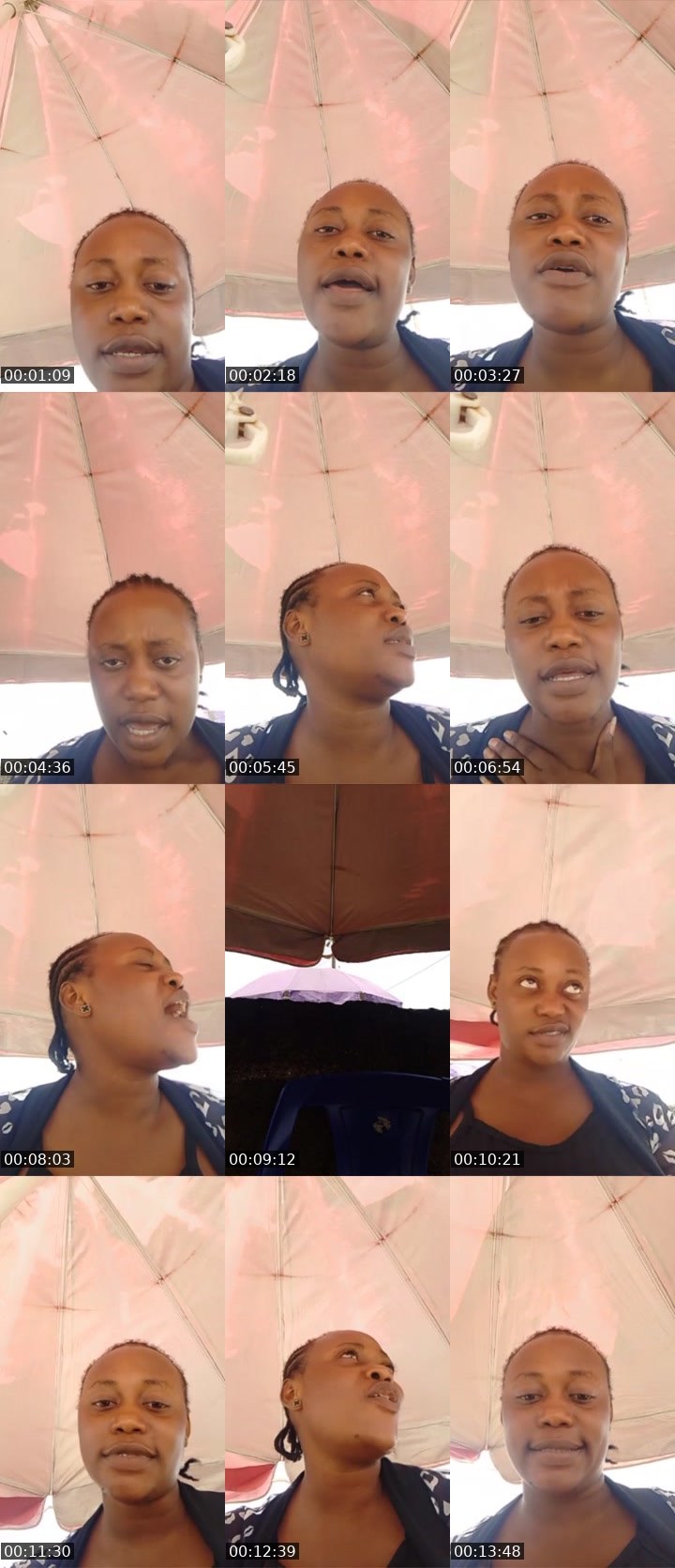 Contact-sheet preview of 🦉⃤ love Ž⃤Ť⃤'s Liveme recording