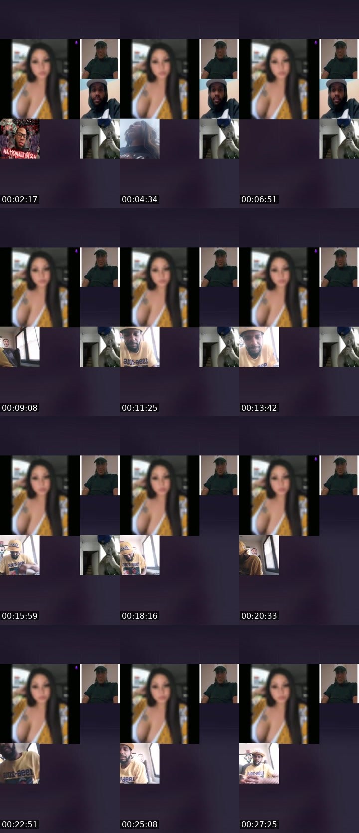 Contact-sheet preview of 💰💪🏼Ӈͥ❦ɳͣεͫყ's Liveme recording