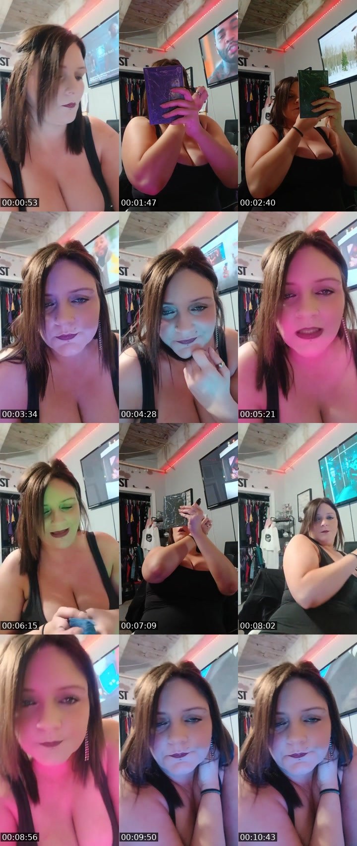 Contact-sheet preview of AshleyLeigh11's Liveme recording