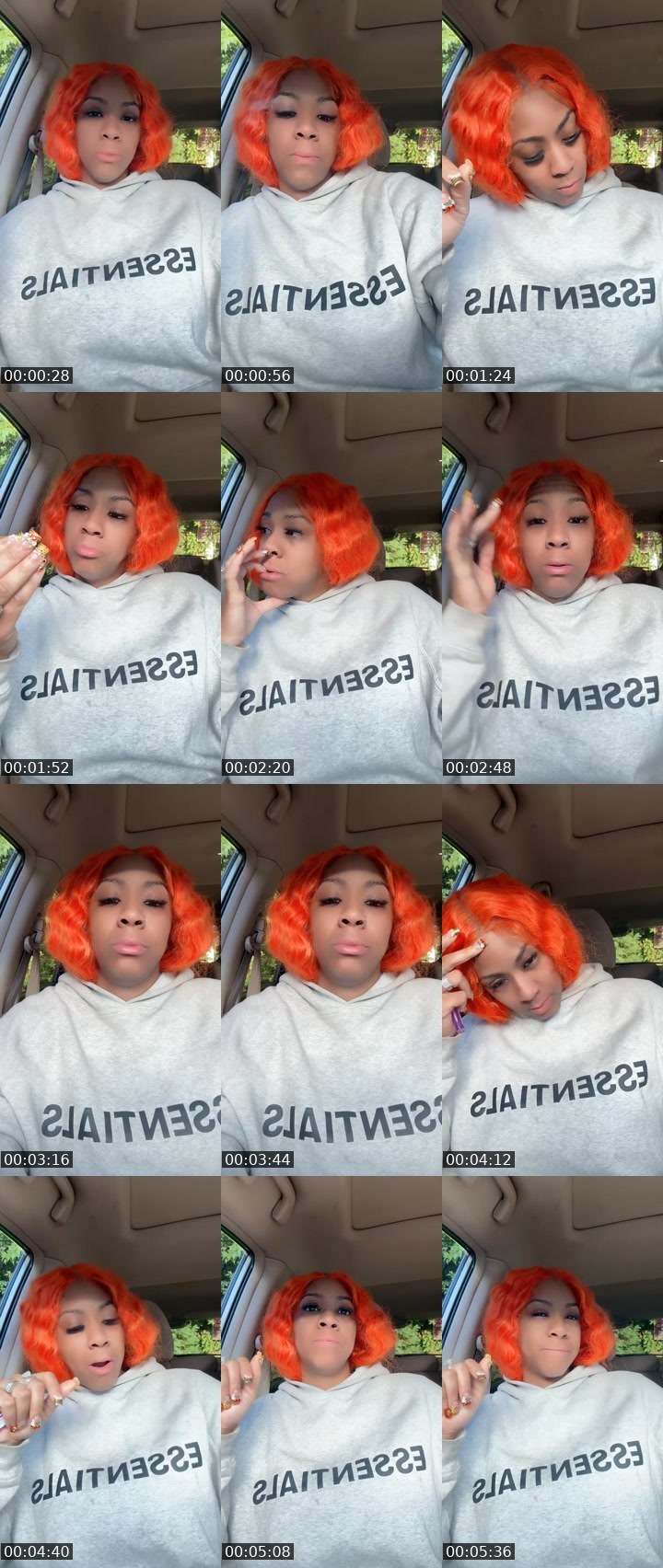Contact-sheet preview of 🦾🐻Highyella🔆⃤'s Liveme recording