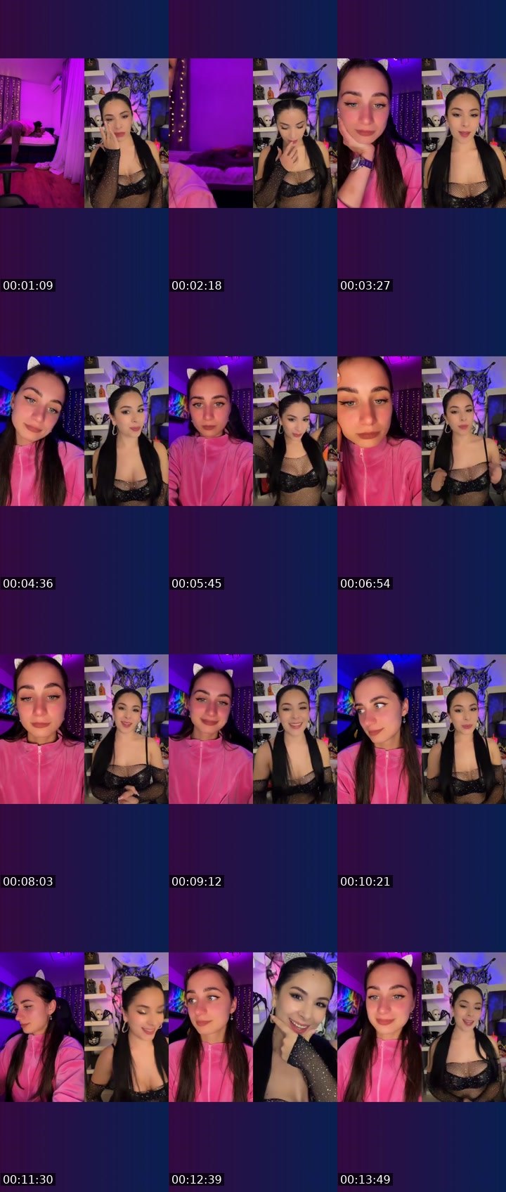 Contact-sheet preview of 𝑬𝓂𝓂𝒾𝒯𝓇𝒶𝒾𝓁🐾's Liveme recording