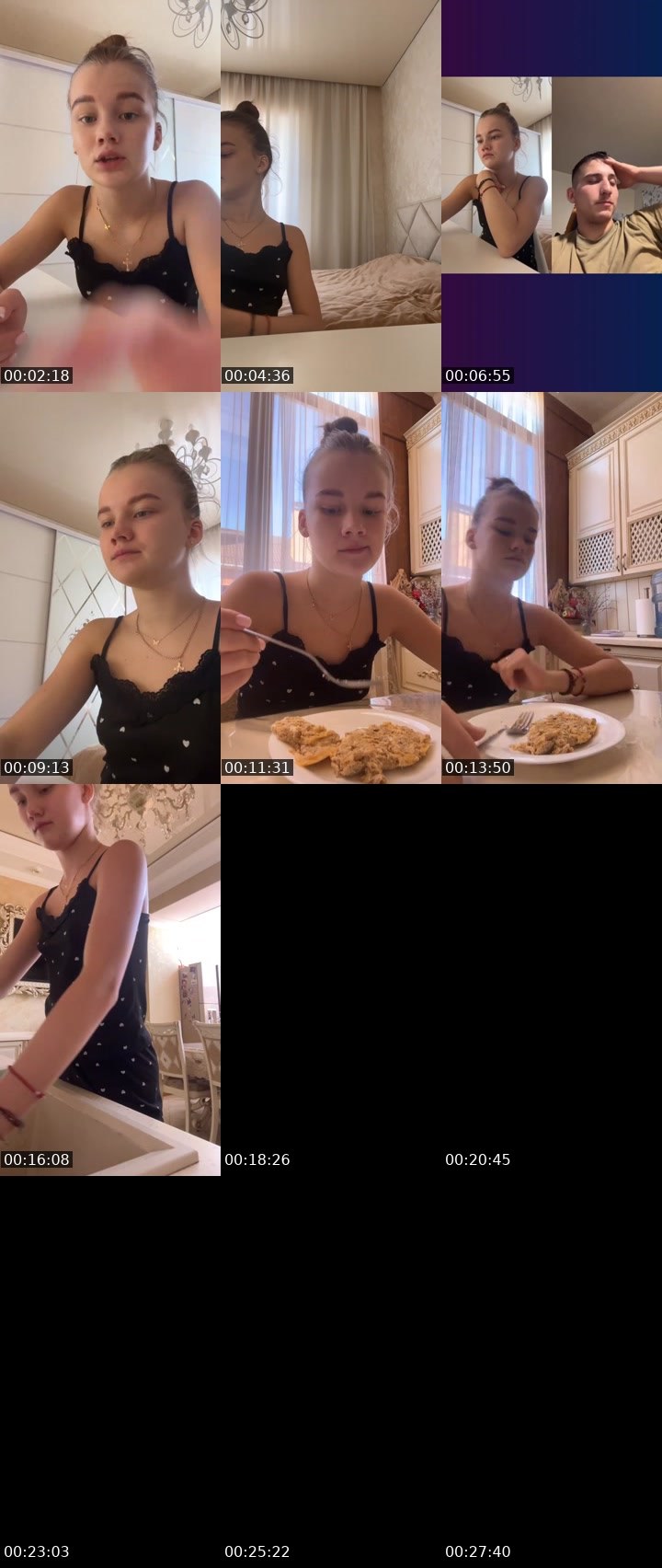 Contact-sheet preview of Emichka✌🏻❤️'s Liveme recording