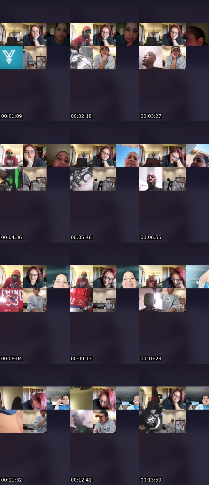 Contact-sheet preview of 🧁Ms.Foreign's Liveme recording