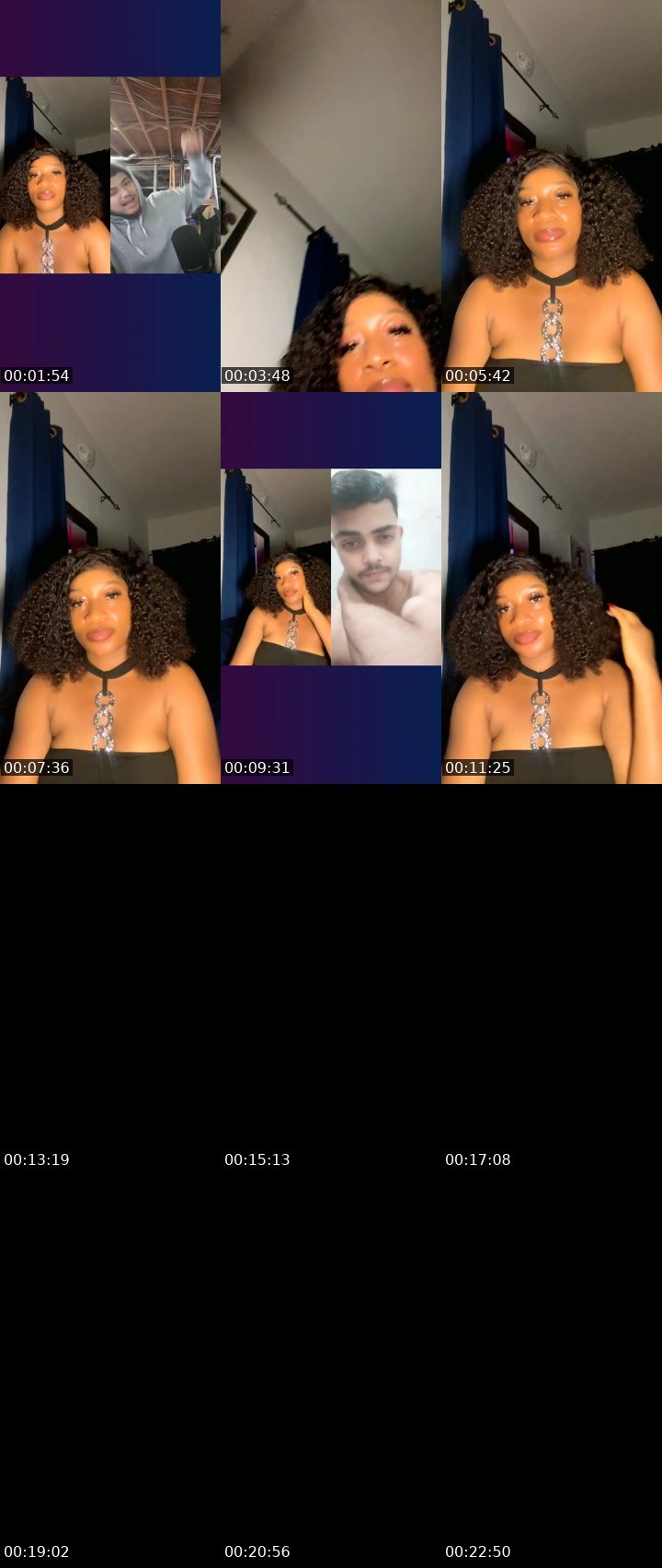 Contact-sheet preview of STAR✨🏦's Liveme recording