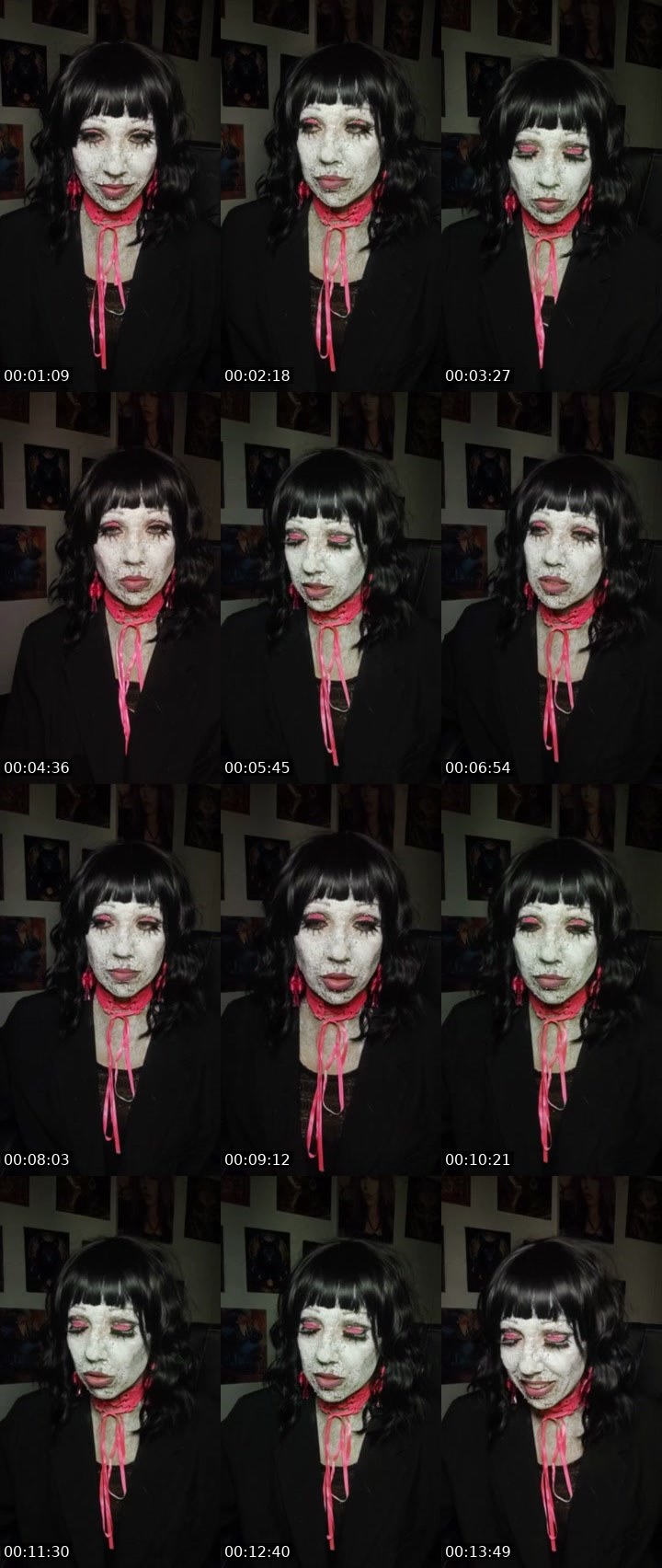 Contact-sheet preview of YULIIA FAKAS👼🪽's Liveme recording