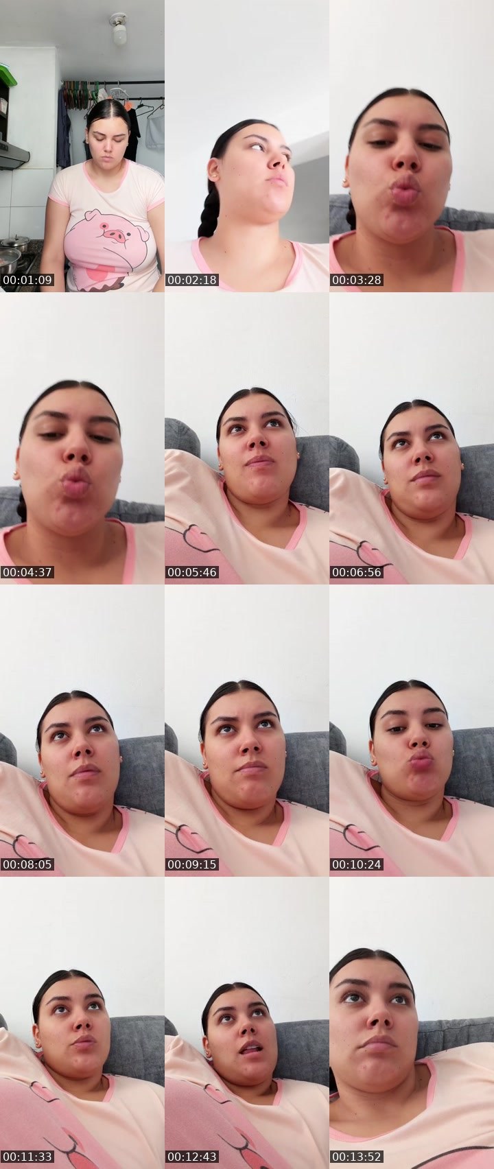 Contact-sheet preview of 30KJuanita🤍🐝's Liveme recording