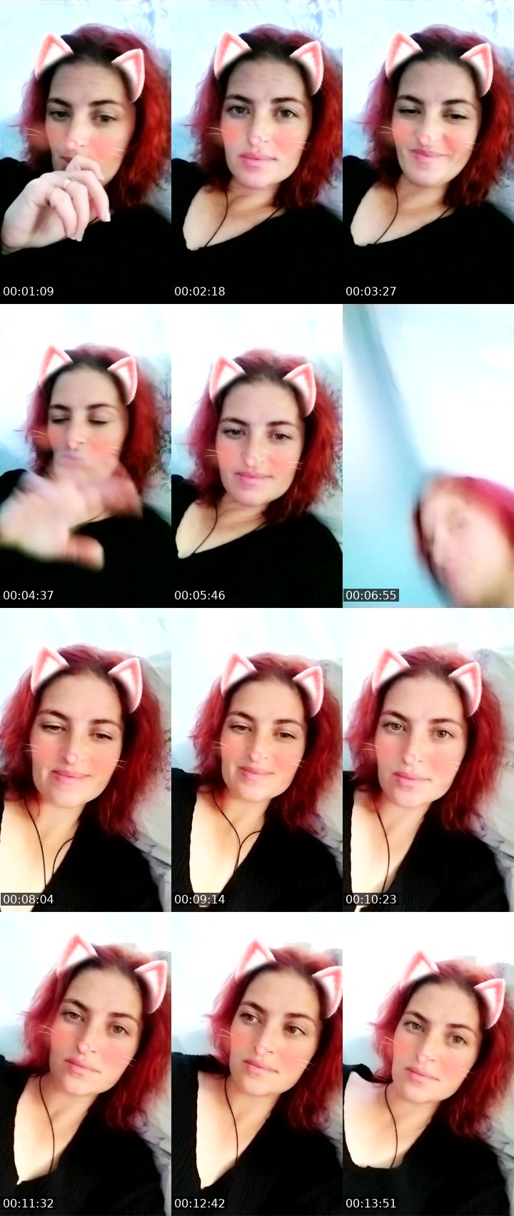 Contact-sheet preview of Melek❤️‍? Love's Liveme recording