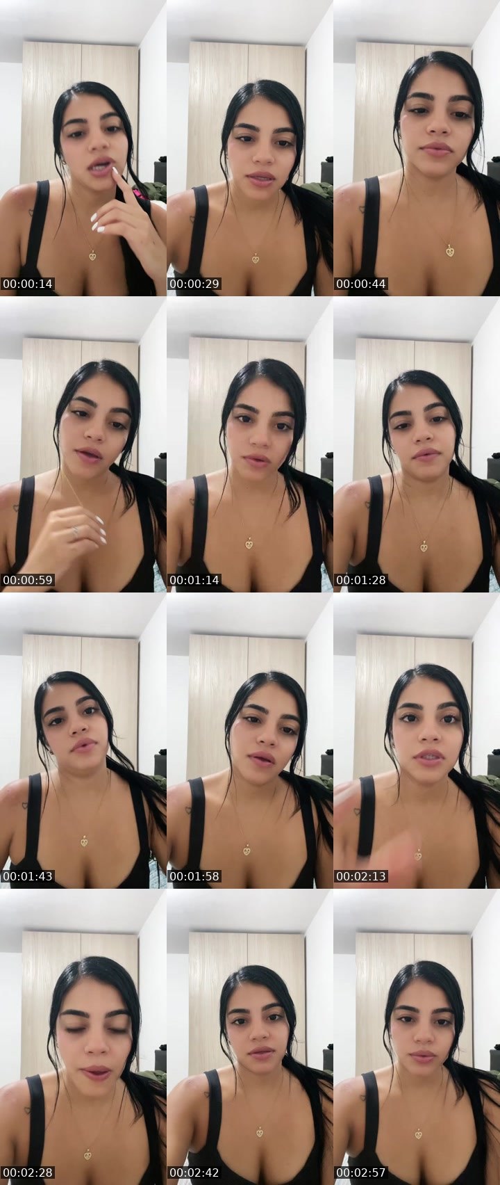 Contact-sheet preview of Johalove ☁️'s Liveme recording