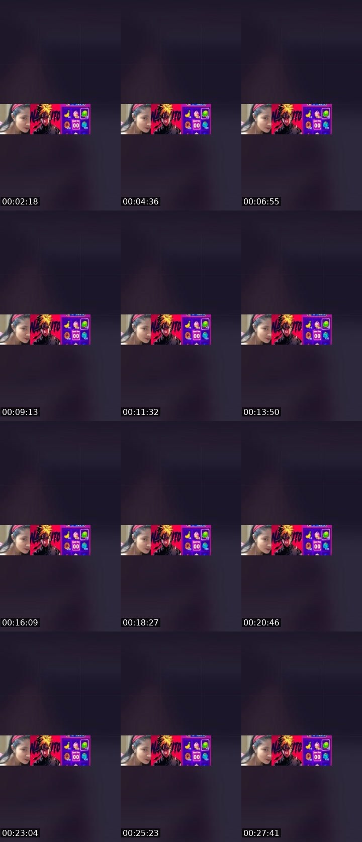 Contact-sheet preview of 🫧꧁Łιzєтн꧂'s Liveme recording