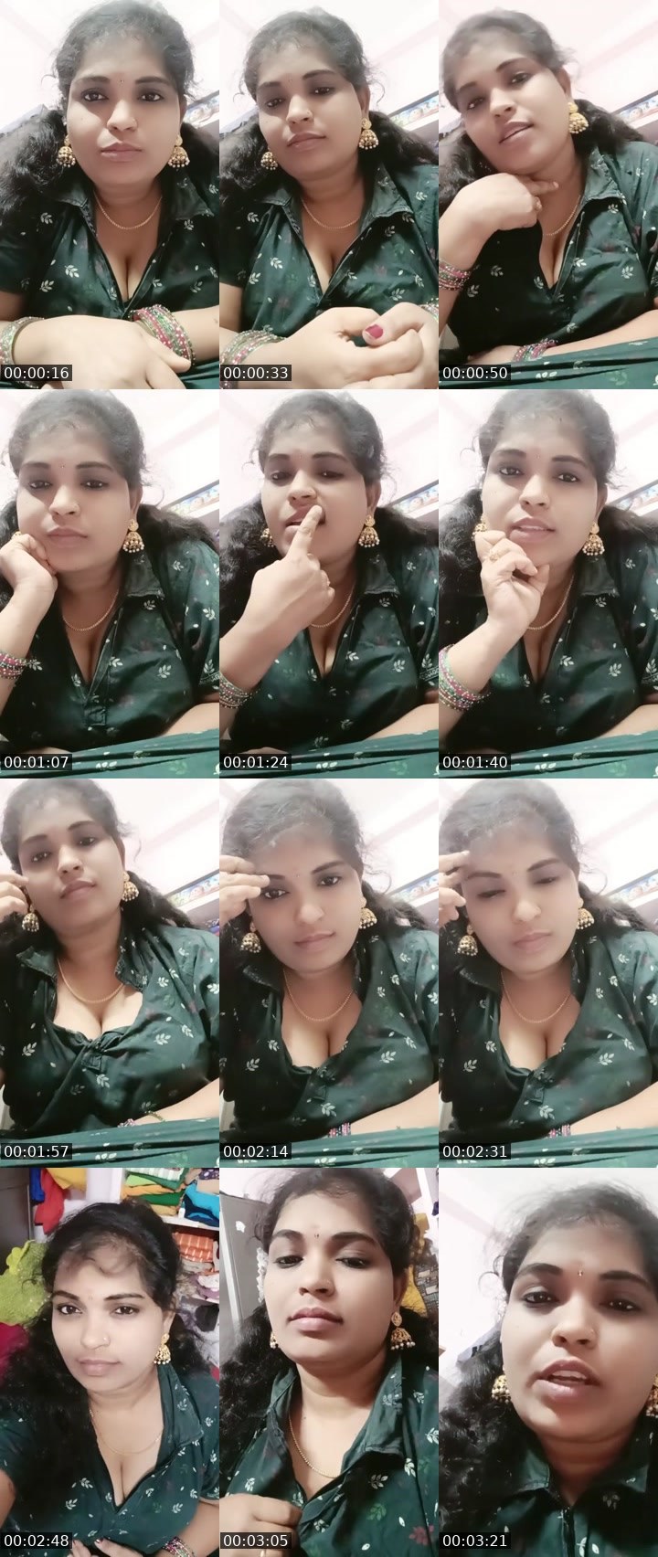 Contact-sheet preview of Hanika Dyagala's Liveme recording