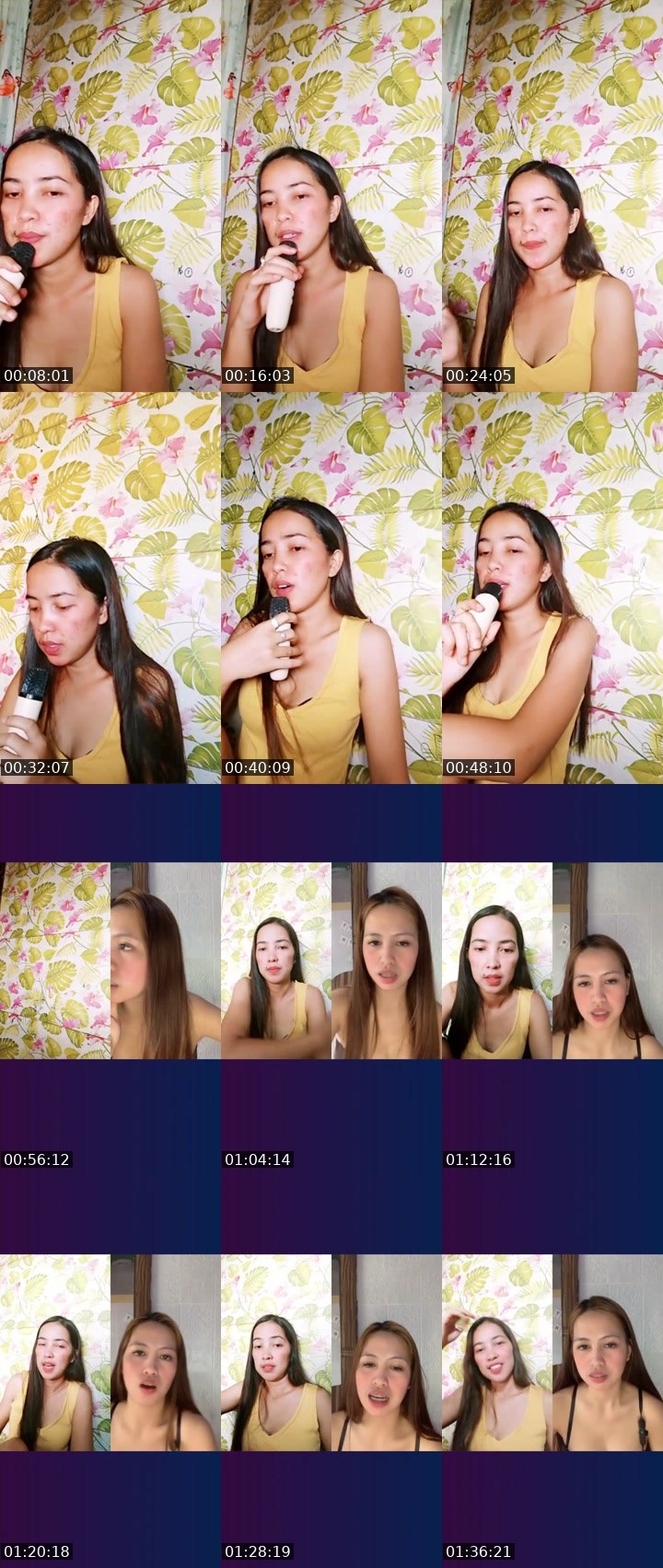 Contact-sheet preview of 🫅akhie🦸(NP)'s Liveme recording