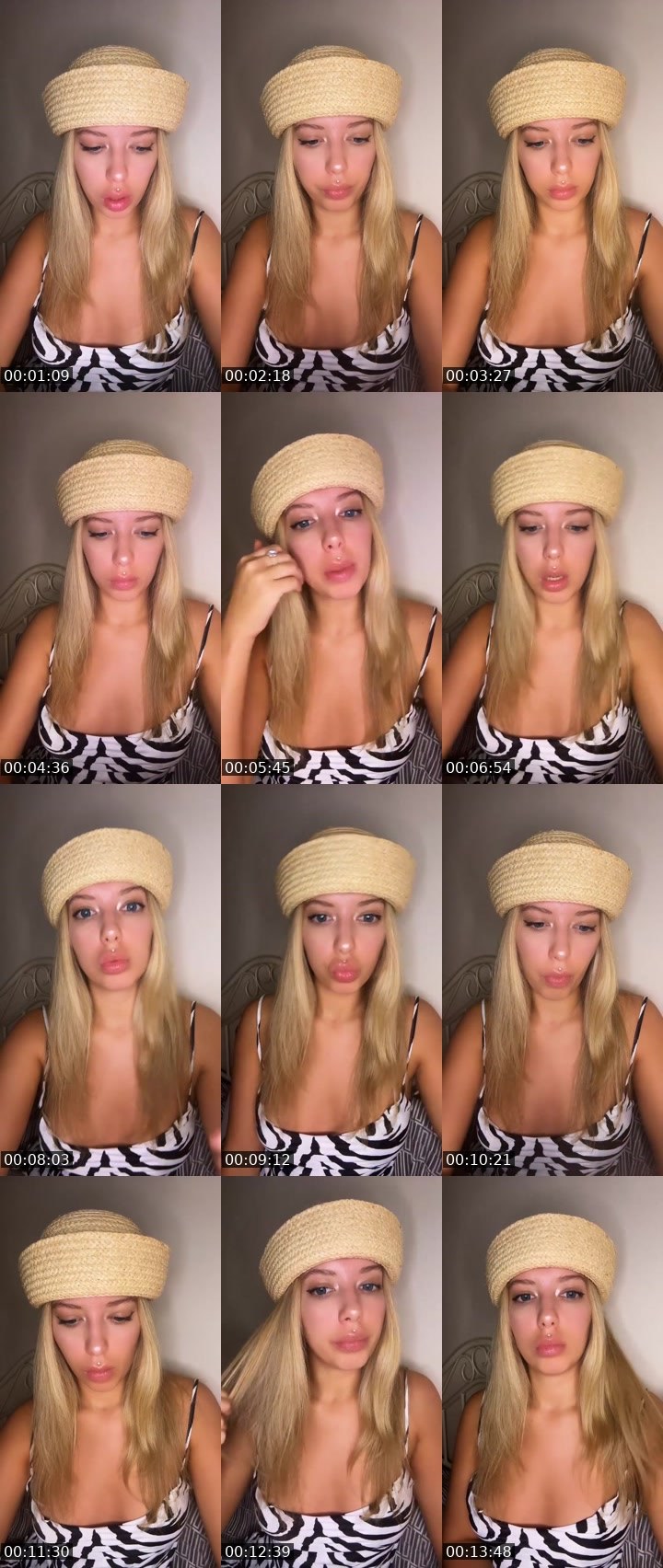 Contact-sheet preview of MaRy🐾🇺🇦's Liveme recording