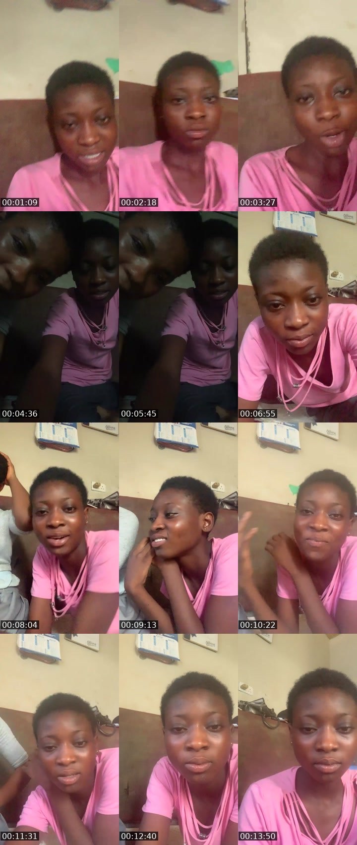 Contact-sheet preview of Tikky mitchy's Liveme recording