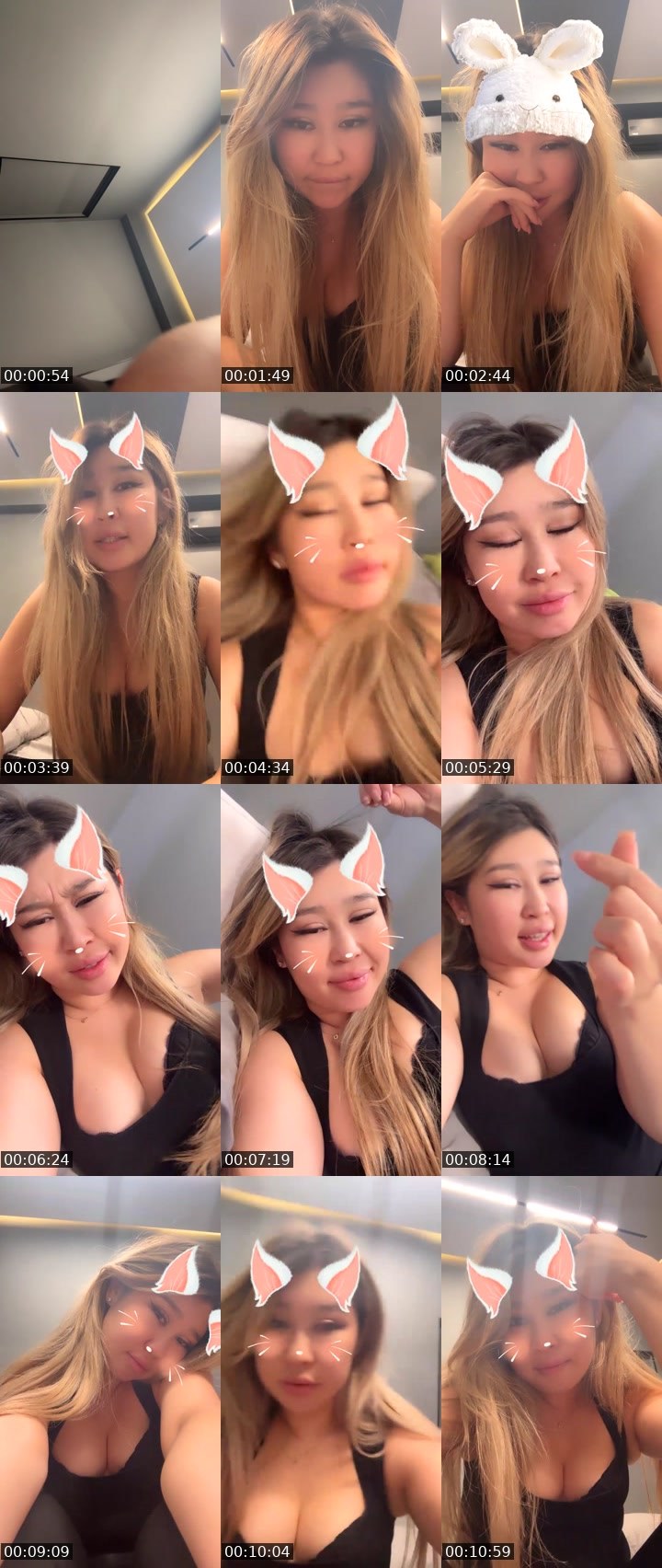 Contact-sheet preview of rishka01's Liveme recording