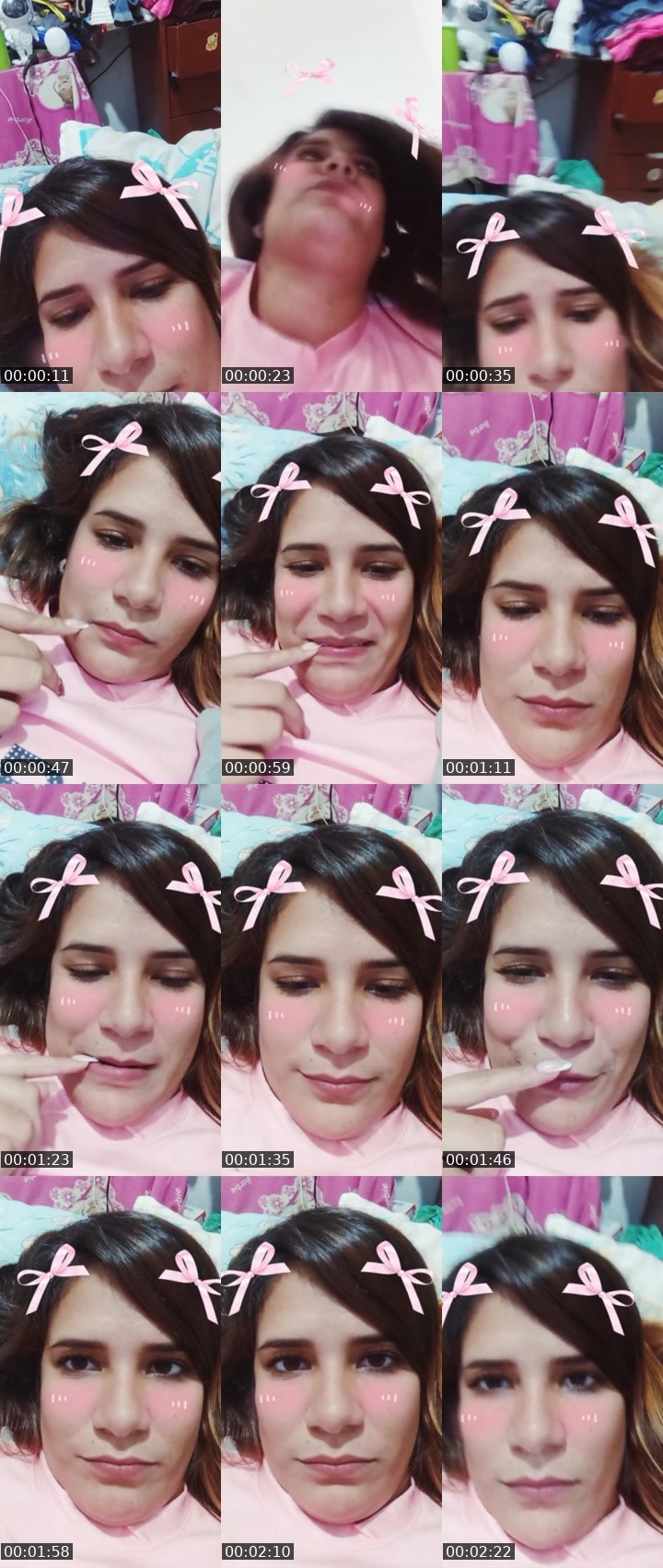 Contact-sheet preview of 👑⃤Fatima's Liveme recording
