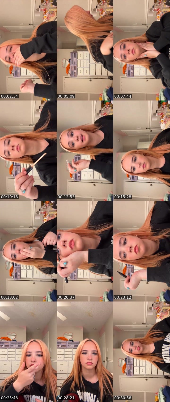 Contact-sheet preview of Precious-397064589's Liveme recording