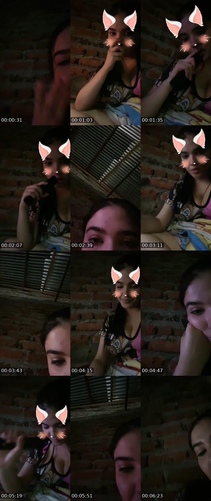 Contact-sheet preview of 🪽😈Melany😈🪽's Liveme recording