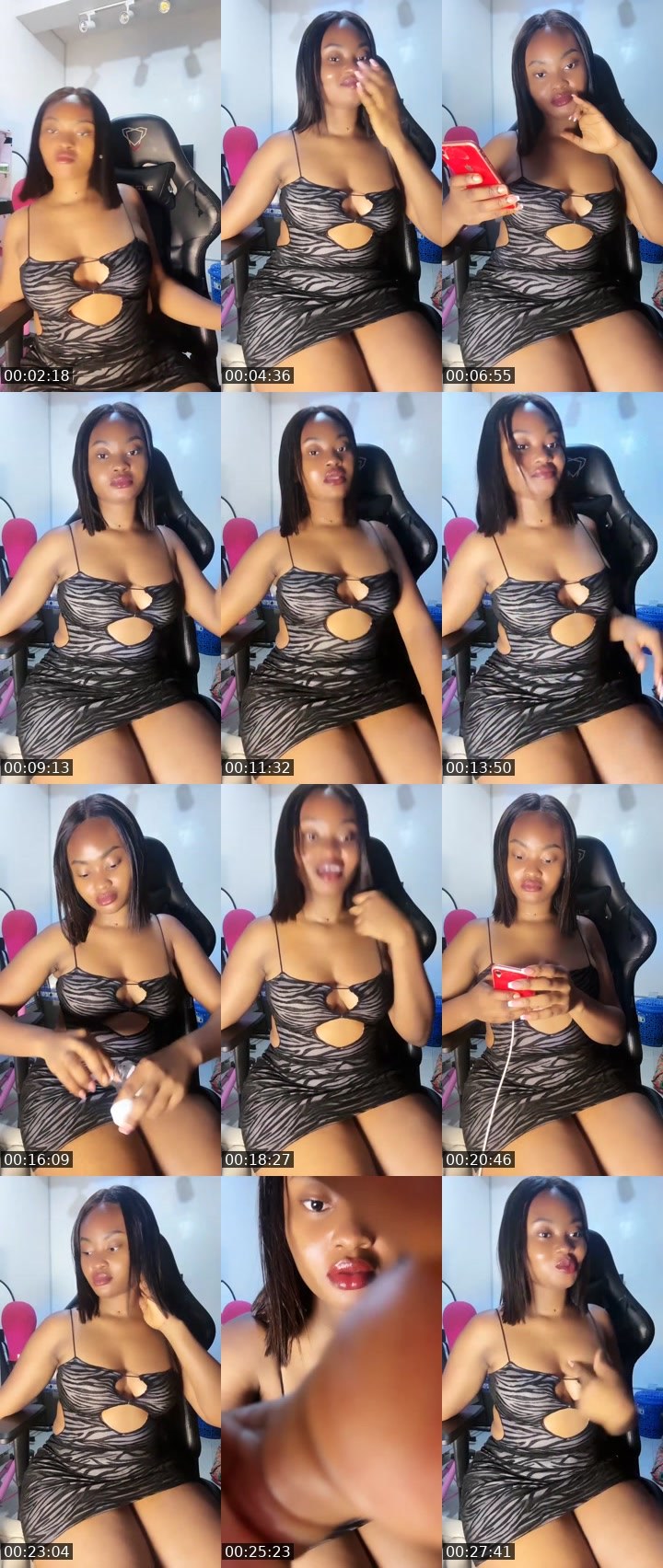 Contact-sheet preview of Soleil✨'s Liveme recording