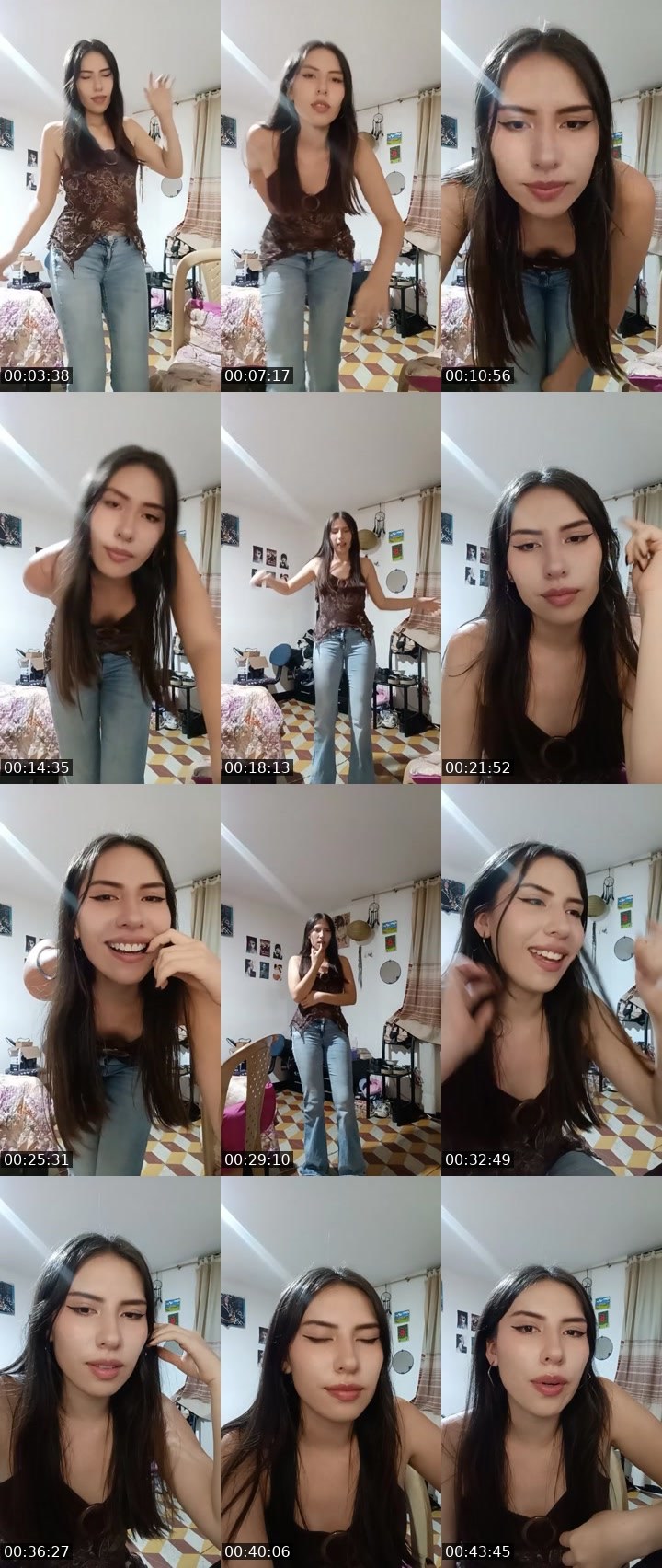 Contact-sheet preview of 🦋💫 Mila_22's Liveme recording
