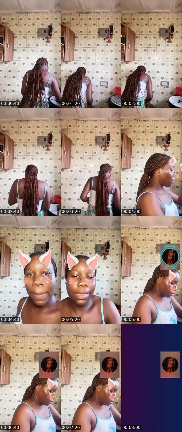 Contact-sheet preview of 🌸🍭Koko✯☞'s Liveme recording