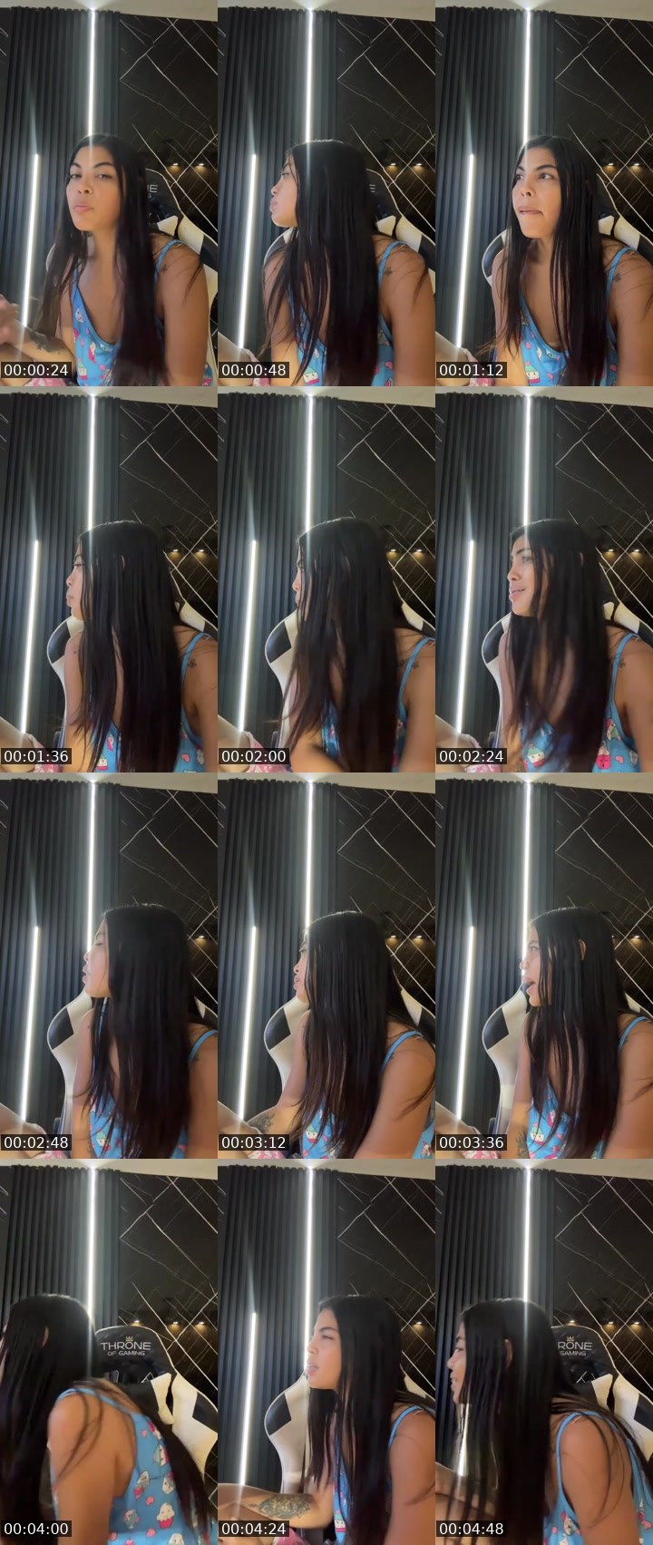Contact-sheet preview of ✨B@B¥'s Liveme recording